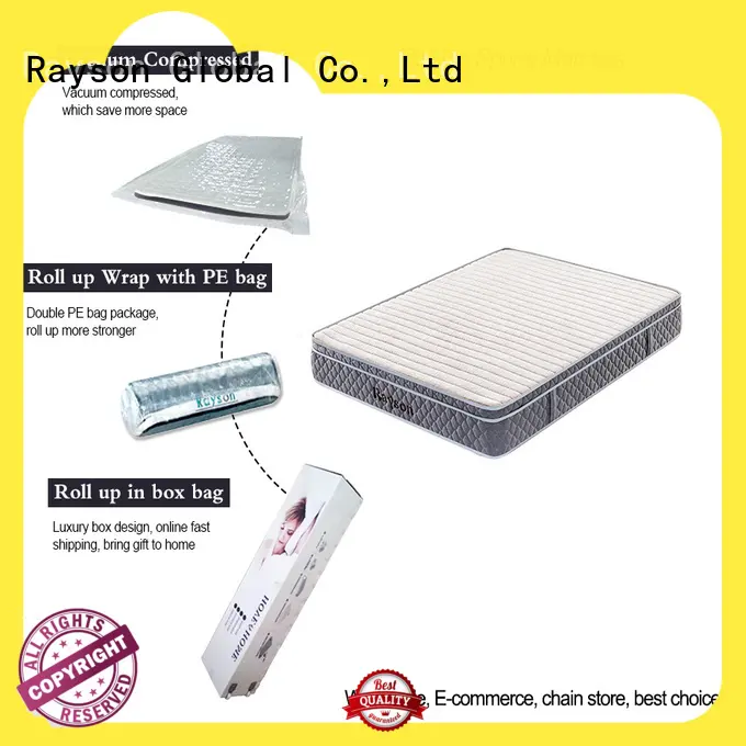 euro vacuum packed memory foam mattress vacuum compressed for customization 1