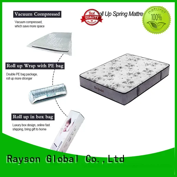 spring latex two rolled foam spring mattress vacuum Synwin Brand 1