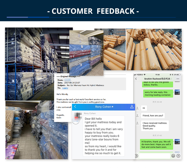 Comfort queen customized bonnell spring bed mattress 22