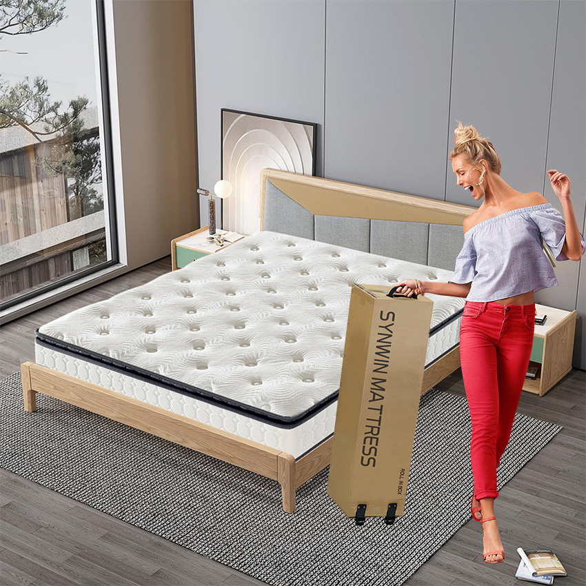 Comfort queen customized bonnell spring bed mattress 10