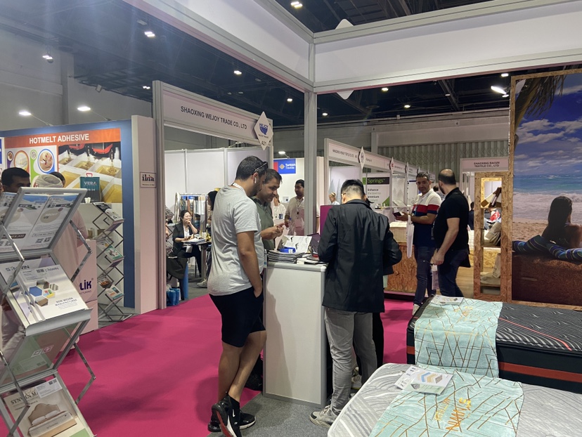 Synwin מאַנשאַפֿט אַפּראָוטשיז דובאַי-ינדעקס דובאַי סליפּ עקספּאָ 2023 2