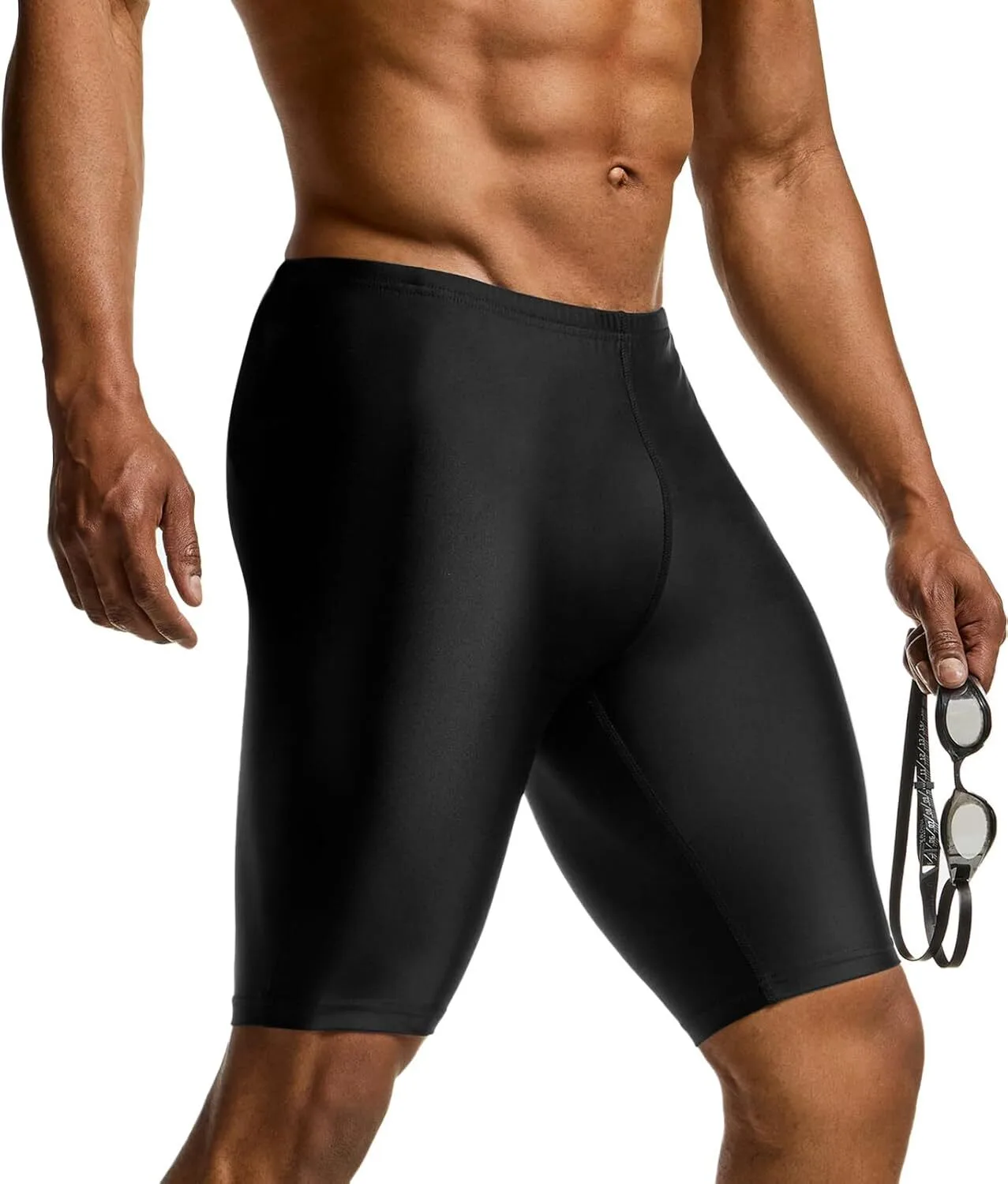 Custom Herren professionelle schwarze Komprimierung Schwimmschreibweise MA-03 1