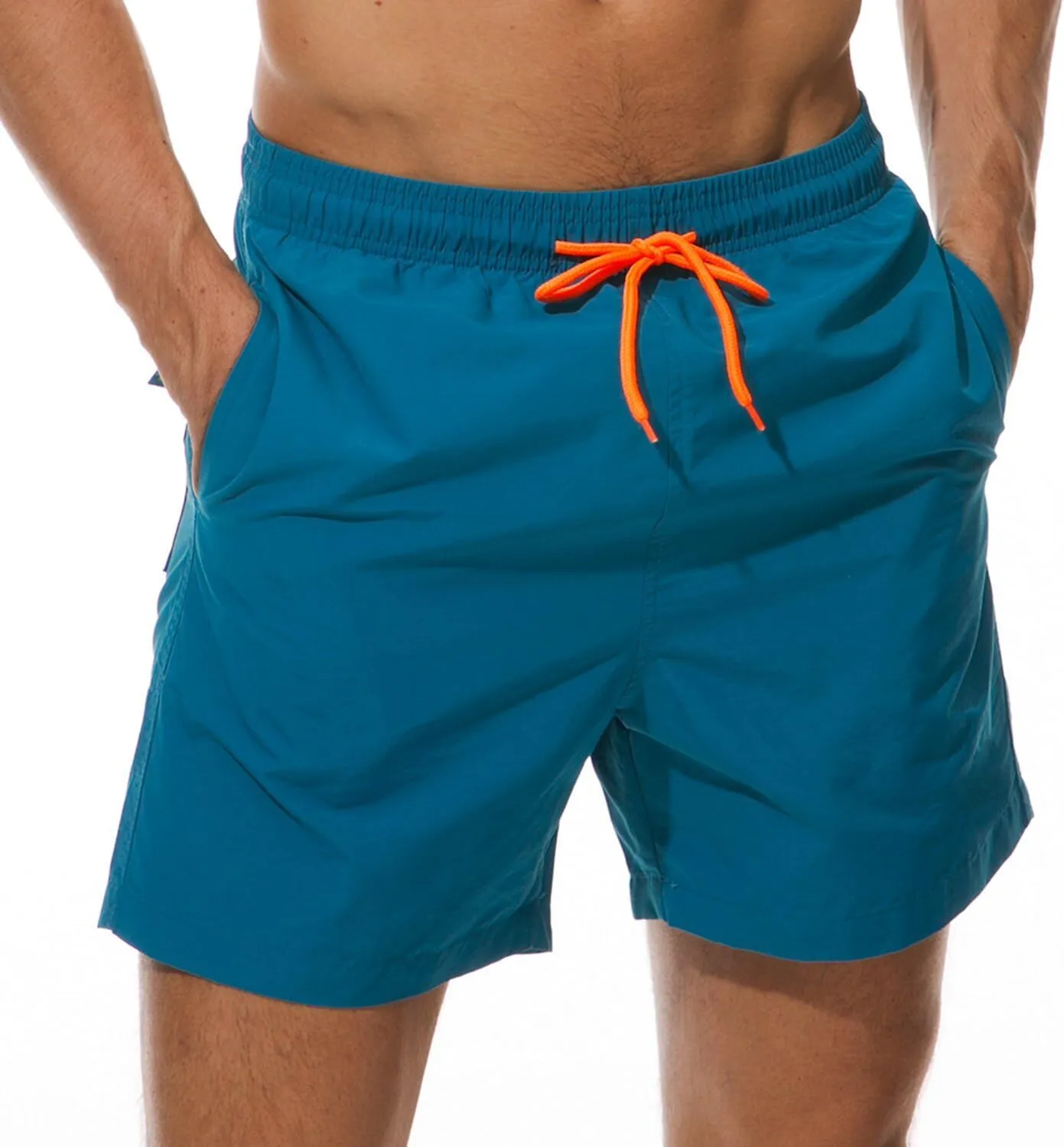 Custom Men's Swim Trunks Quick Dry Swim Shorts With Pocket MSS-04 1