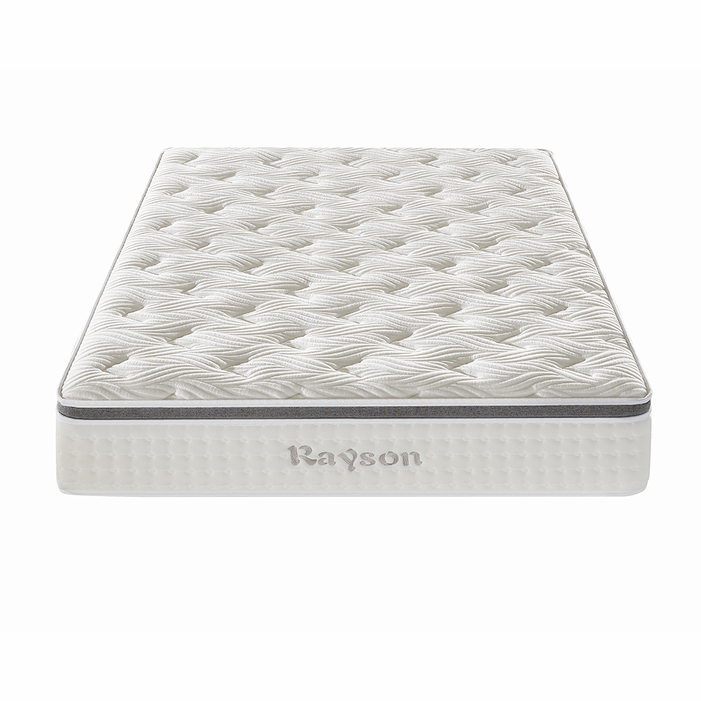 ពូកសណ្ឋាគារដែលមានគុណភាពខ្ពស់ ពូកនិទាឃរដូវហោប៉ៅជ័រ ជាមួយនឹងការទ្រទ្រង់គែមពពុះនៅក្នុងប្រអប់មួយ។ 8