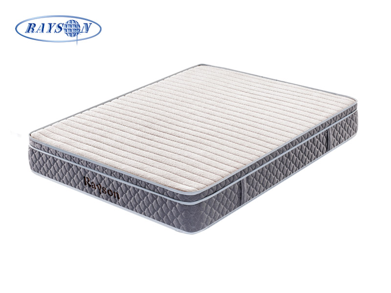 Roll up in box 10 inch pocket spring mattress Euro top rolled in a box wholesale Colchon matelas 6