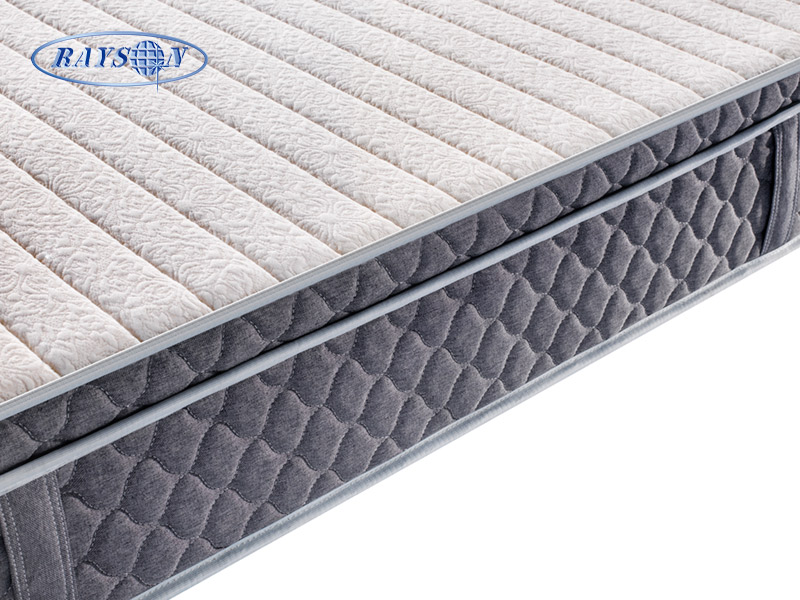 Roll up in box 10 inch pocket spring mattress Euro top rolled in a box wholesale Colchon matelas 8