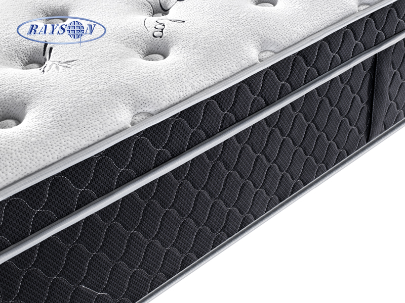 એન્ટિ-માઇટ અને એન્ટિ-બેક્ટેરિયલ બેડરૂમ ગાદલું માટે બામ્બૂ ફેબ્રિક જેલ મેમરી ફોમ પોકેટ સ્પ્રિંગ બેડ ગાદલું 8