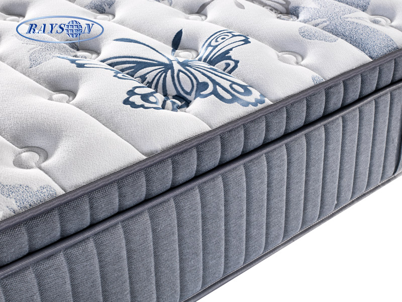 5 तारा होटल गद्दा उच्च गुणस्तर फायर retardant लेटेक्स मेमोरी फोम पकेट स्प्रिंग बेड गद्दा होटल को लागी 7