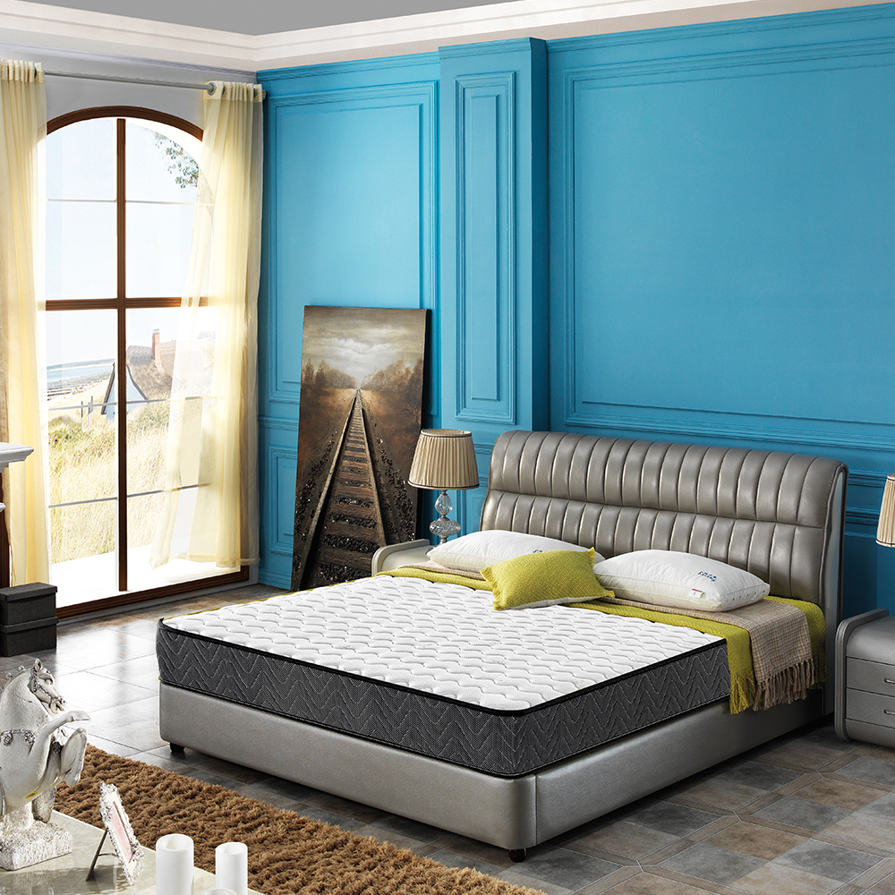 Saltea de pat strânsă cu arcuri buzunare de 8 inch, în cutie 6