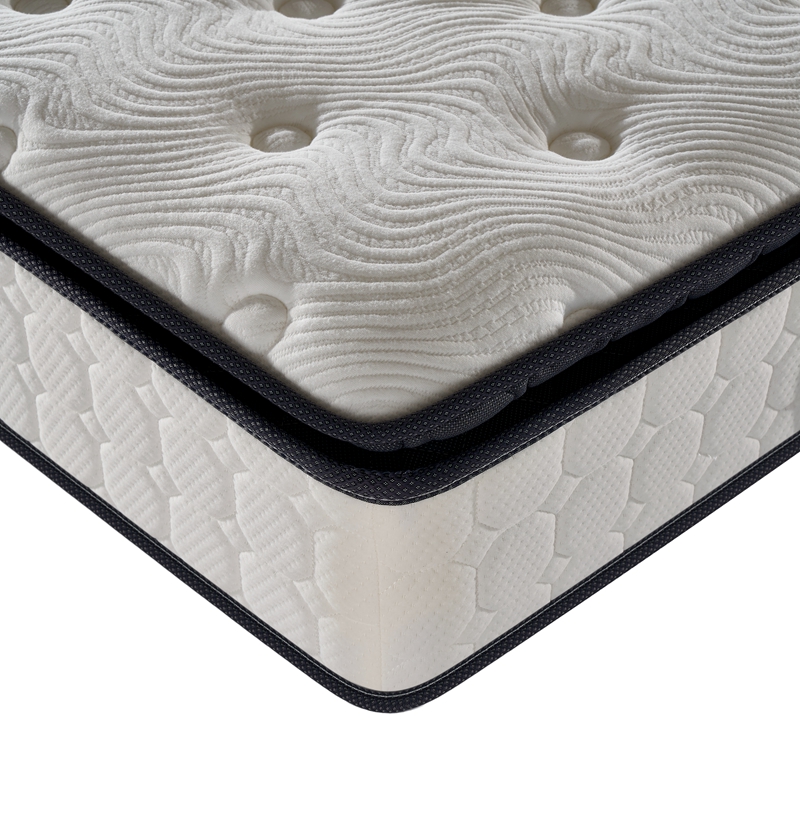 ニット生地の整形外科用ピロートップ ボンネル スプリング マットレス卸売 12