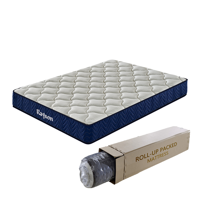 product-roll up comfort memory foam 3 zone pocket spring mattress in a box-Rayson Mattress-img