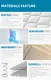 Rayson Mattress high quality Rolled bonnell spring mattress manufacturers 6