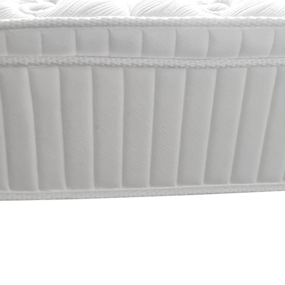 five star hotel mattress euro top king size white latex memory foam spring mattress product-Rayson Mattress-img