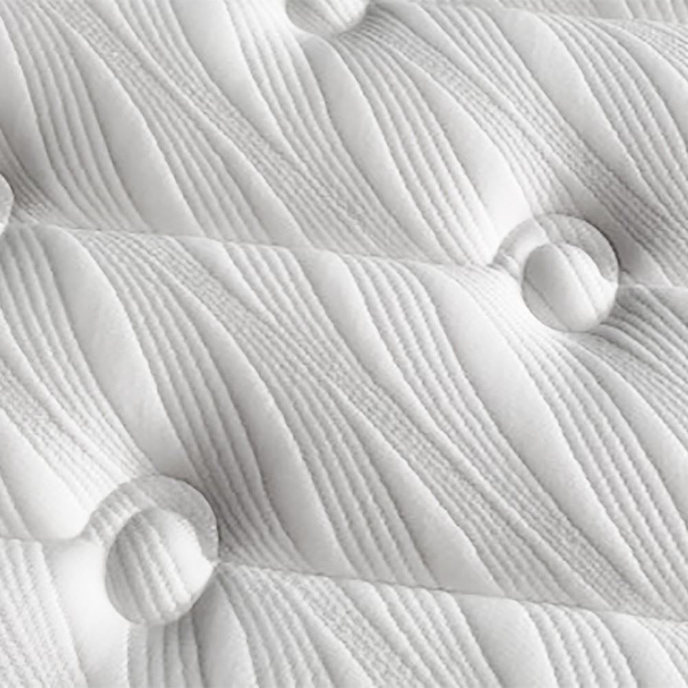 five star hotel mattress euro top king size white latex memory foam medium firm spring mattress product-Rayson Mattress-img