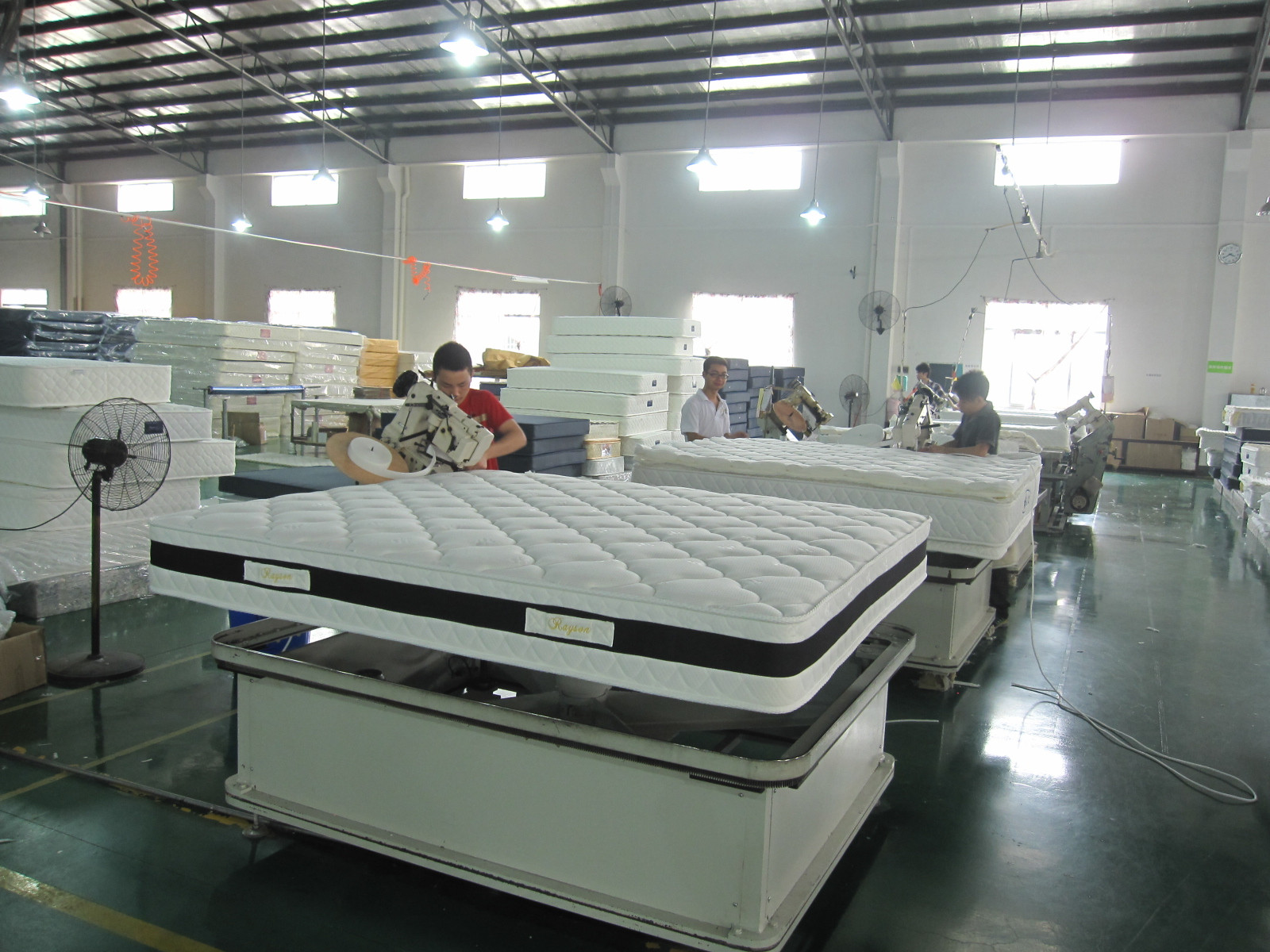 Rayson Mattress-Good Quality Pocket Sprung Mattresses, King Size Royal Suite Pillow Top-11