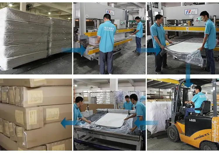 Rayson Mattress top memory foam pocket spring mattress manufacturers 6