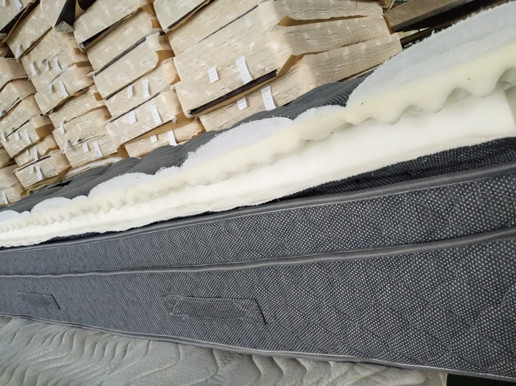 Rayson Mattress-Special gray knitted fabric pocket spring mattress for euro-3