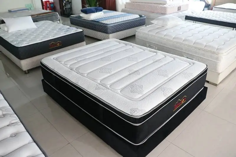 Rayson Mattress Pocket coil box spring mattress king size firm euro top Pocket Spring Mattress image19