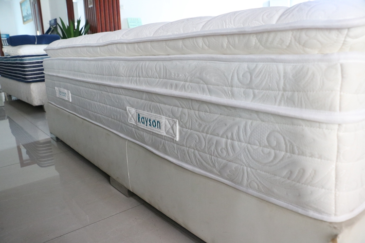 Rayson Mattress-Pocket coil box spring mattress queen size medium firm pillow top-2