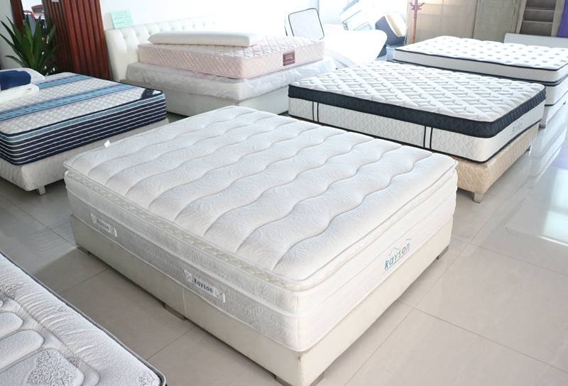 Rayson Mattress Cheap high grade pocket spring mattress king and single size 4 Star Hotel Mattress image9