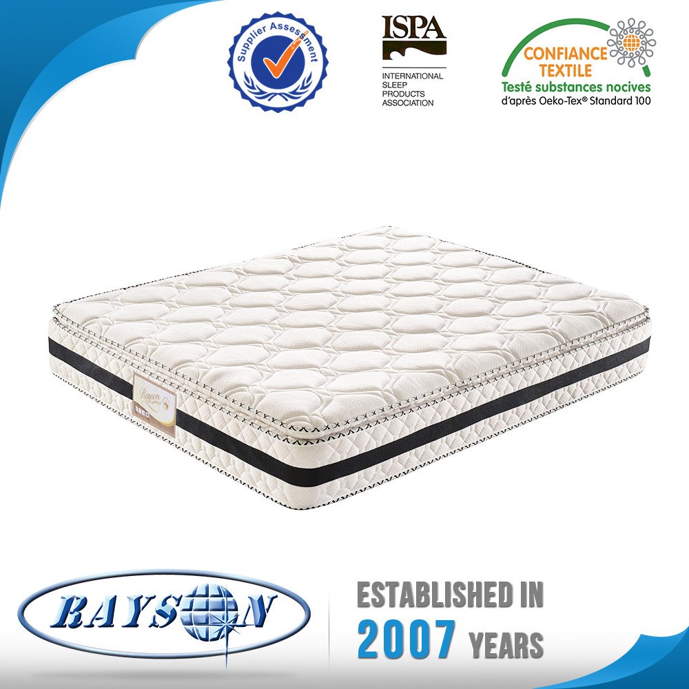 Rayson Mattress Home furniture 10 inch innerspring mettress Pocket Spring Mattress image24