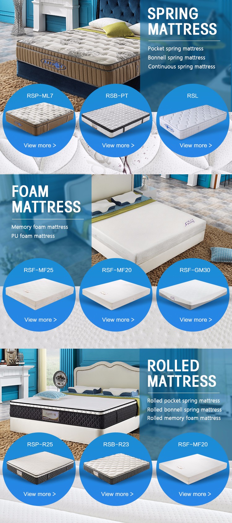 Rayson Mattress full best spring mattress brand manufacturers 17