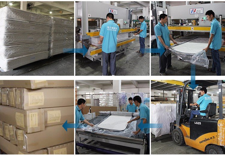 Hot Sale High Quality Comfort Roller Pocket Spring Mattress 13