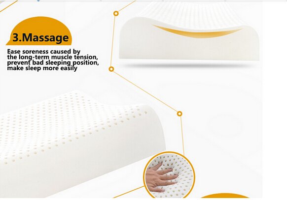 Rayson Mattress-Eco - Friendly Zipper Anti - Mite Comfort Latex Pillow Thailand Wide-used memory foa-7