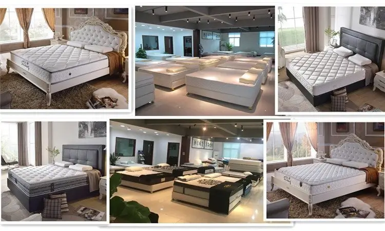 Furniture Bedroom Products Pillow Top Orthopedic Mattresses Rolled-up Pocket Spring Coil Mattress Good For Back Support25 7