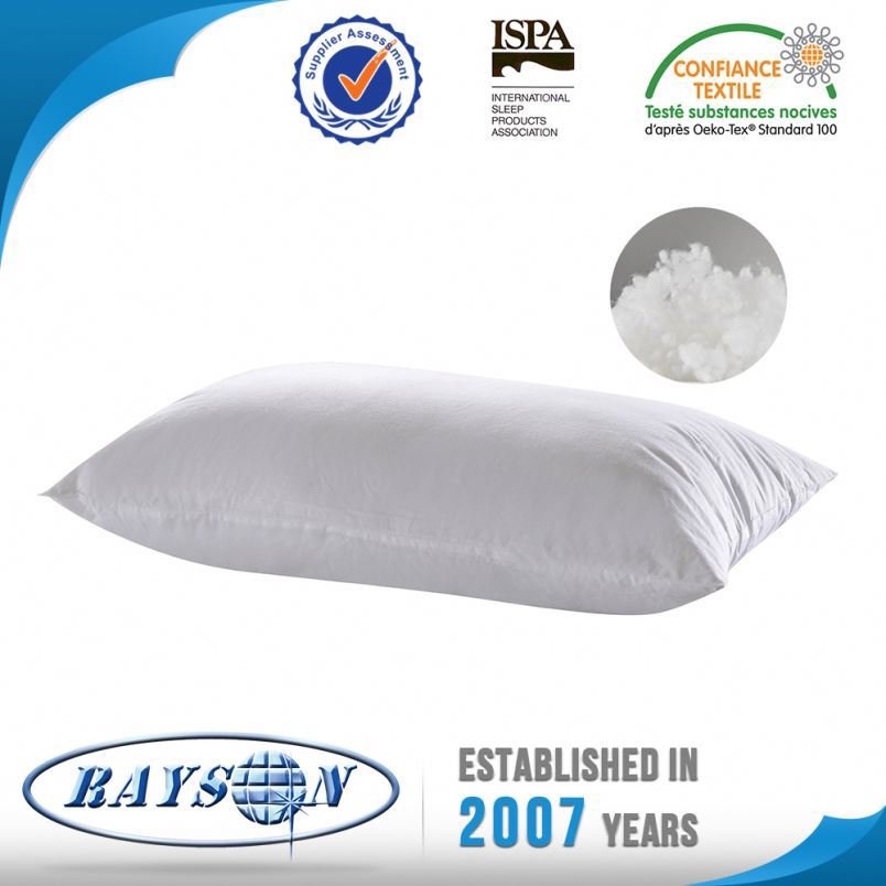 Rayson Mattress China Cheaper Price Customized Polyester Microfiber Pillow Polyester Fiber Pillow image28