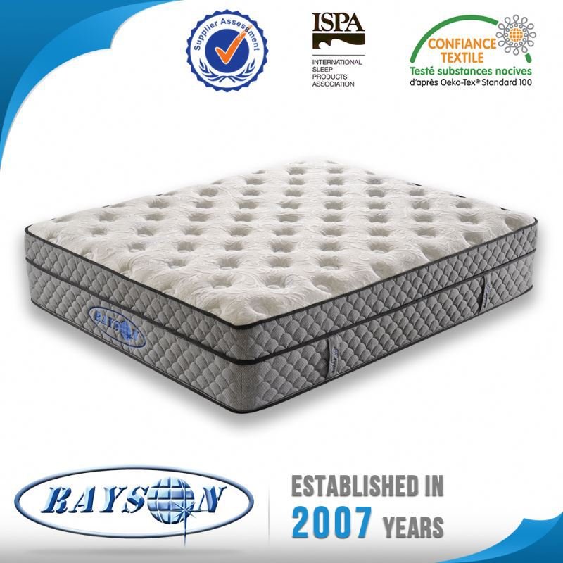 Rayson Mattress Factory Price Wholesale Customized High Breathable Mattress Bonnell Spring Mattress image96