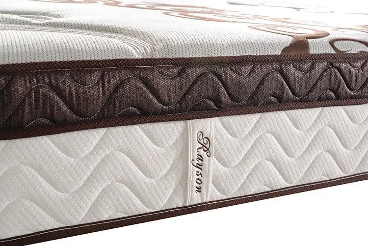 single bonnell memory mattress pillow for hotel Rayson Mattress 5