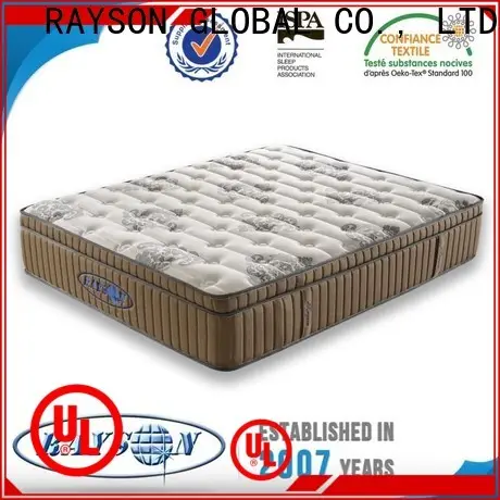 Top pocket spring mattress with memory foam topper european manufacturers 1