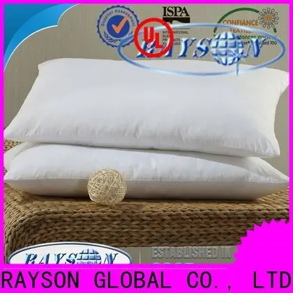 Rayson Mattress high grade polyester gel fiber pillow Supply 1