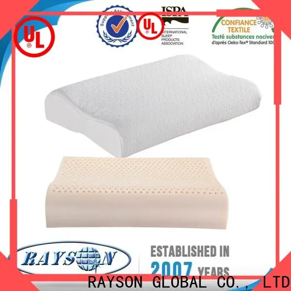 Rayson Mattress customized foam pillow with holes manufacturers 1