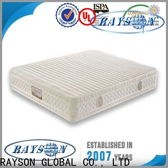 Rayson Mattress Custom luxury hotel bed manufacturers 1