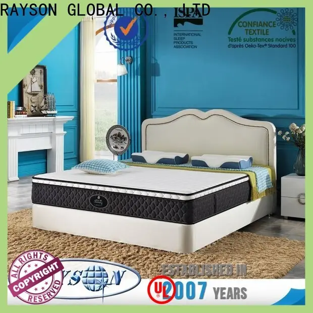 Rayson Mattress Latest single pocket sprung mattress with memory foam top Supply 1