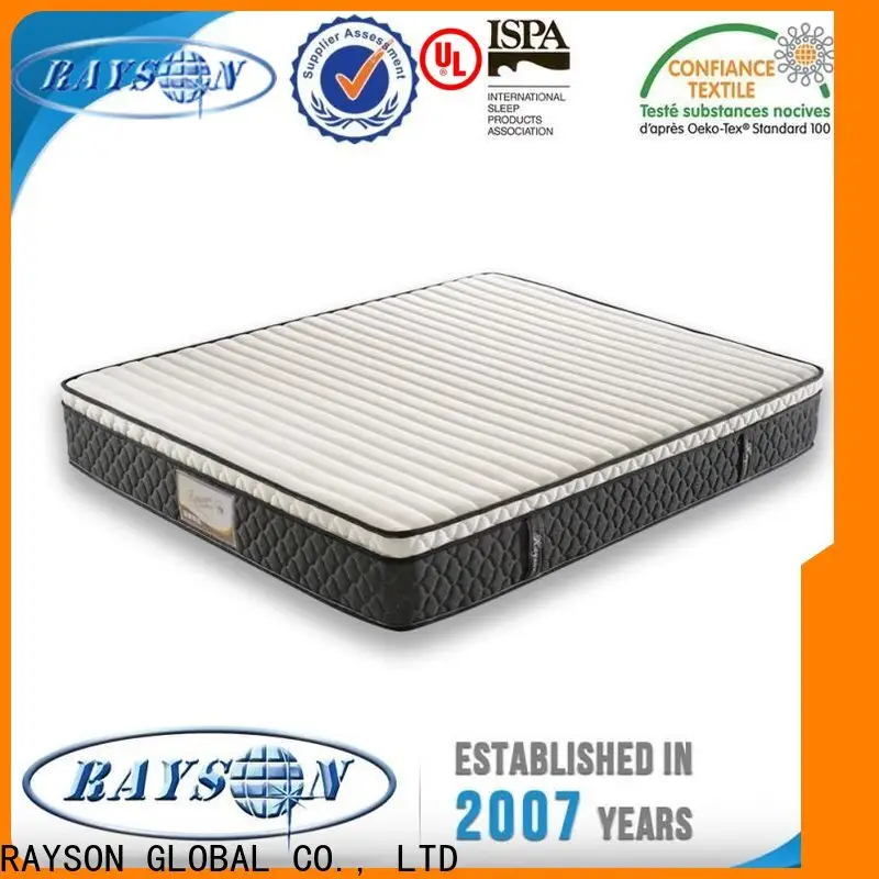 Rayson Mattress zipper memory foam sprung mattress double Suppliers 1