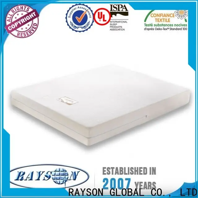 Rayson Mattress memory polyurethane foam mattress Suppliers 1