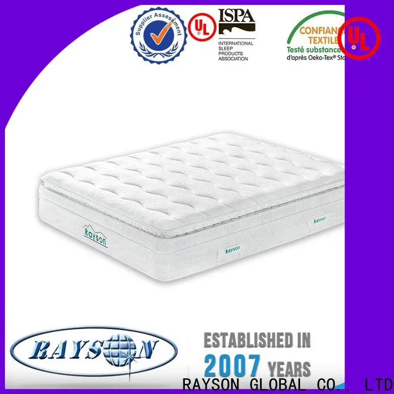 Rayson Mattress plush 5 star hotel beds for sale manufacturers 1
