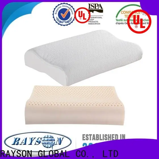 Rayson Mattress customized foam latex rubber pillows manufacturers 1