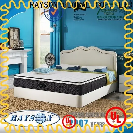 Rayson Mattress memory pocket sprung and memory foam mattress king size manufacturers 1