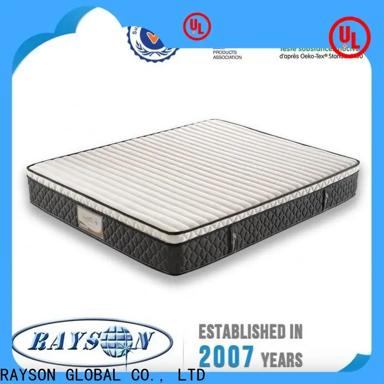 Rayson Mattress pack memory foam sprung mattress double manufacturers 1