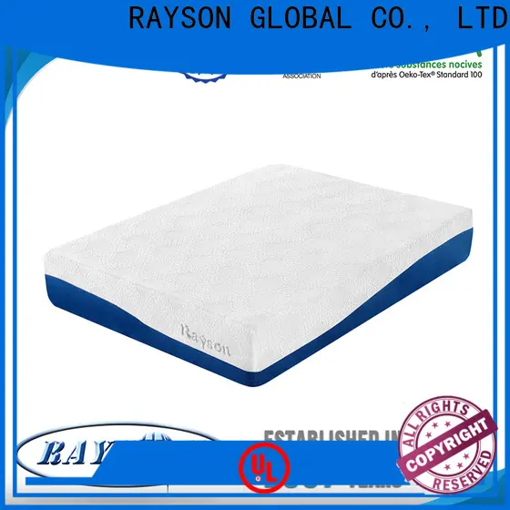 Rayson Mattress gel pocket coil memory foam mattress manufacturers 1