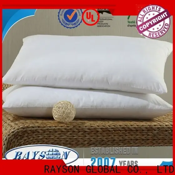 Rayson Mattress High-quality washing polyester pillows Suppliers 1
