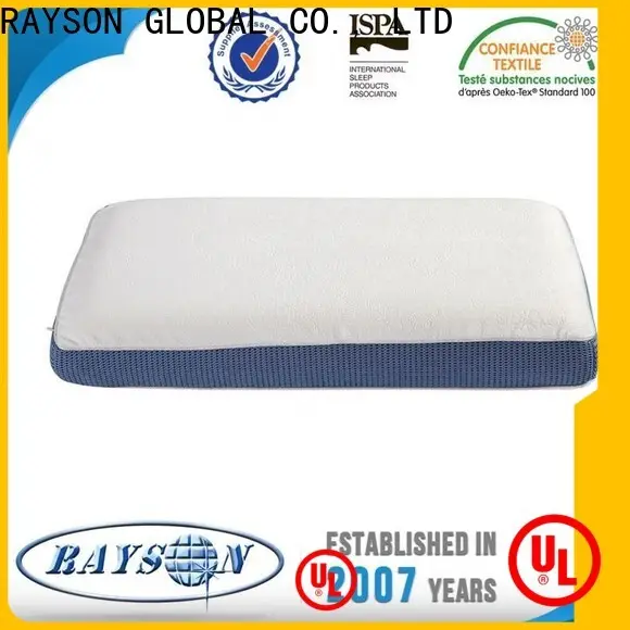 Rayson Mattress high grade sleep better memory foam pillow manufacturers 1