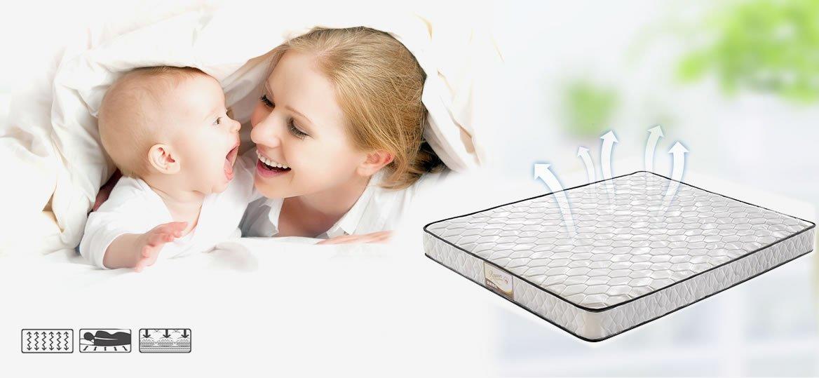 Rayson Mattress-Economical Two Side Use Bonnell Spring Roll Up Mattress | Bonnell Spring