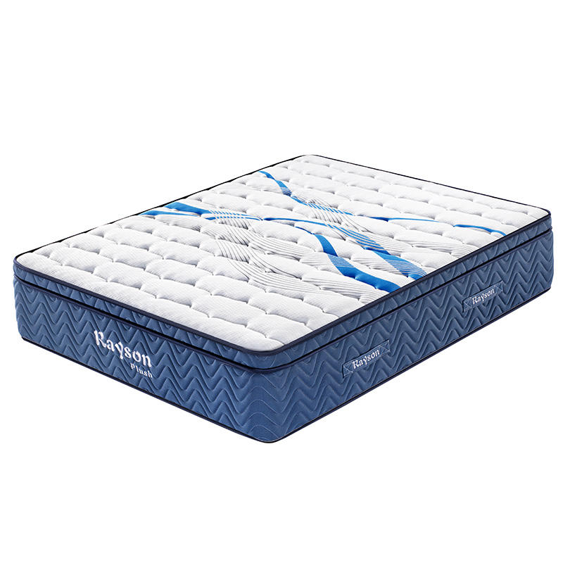 Rayson Mattress-Find New Pocket Sprung Mattress 9-zone Euro Top Latex Pocket Spring Bamboo-1