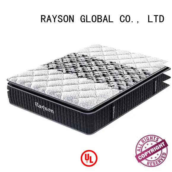 Rayson Mattress life pocket spring mattress with memory foam topper manufacturers 1