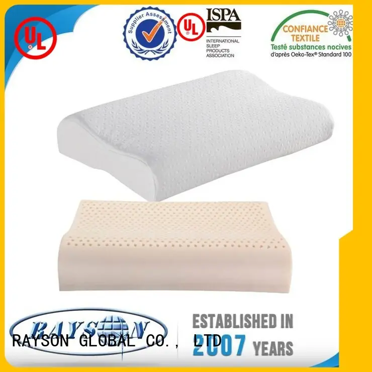Rayson Mattress high quality latex foam pillow sale manufacturers 1
